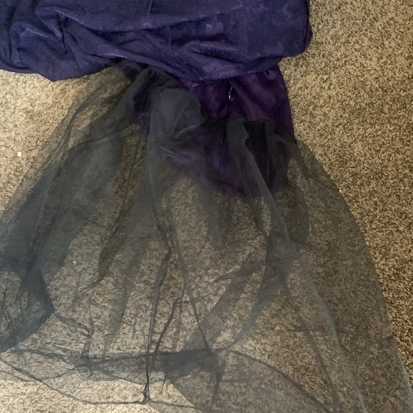 Purple Y2K A-line gown - Picture 7 of 10